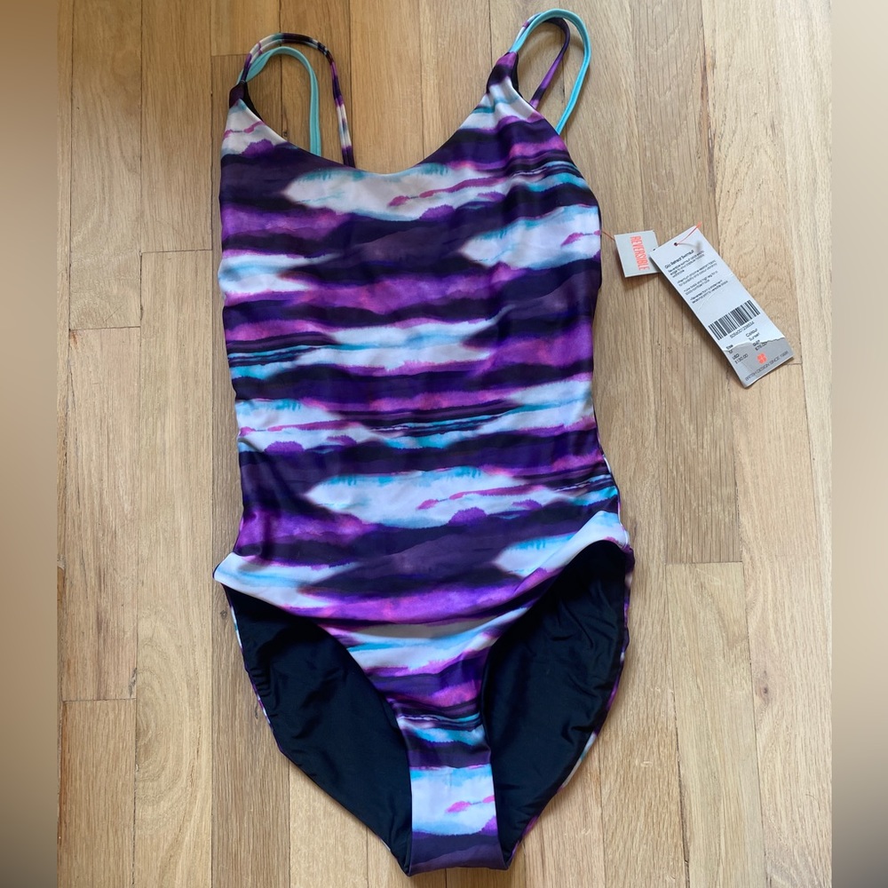 Sweaty Betty Reversible One-Piece Swimsuit - Size Medium